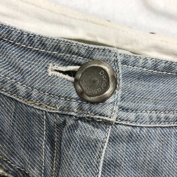 Donoratico by Ding Yong Jeans Womens Small 27 Straight Leg Light Wash RARE - Picture 8 of 15